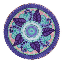 Load image into Gallery viewer, Round Summer Bloom Beach Towel