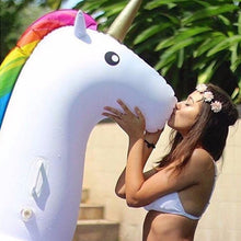 Load image into Gallery viewer, Giant Inflatable Unicorn Beach &amp; Pool Float