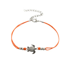 Load image into Gallery viewer, Bohemian Tortoise and Ohm Anklet
