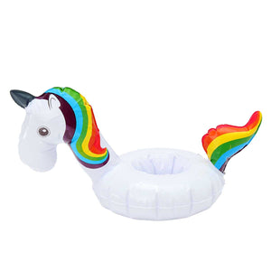 Inflatable Unicorn Drink Holder Beach & Pool Float