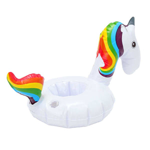 Inflatable Unicorn Drink Holder Beach & Pool Float