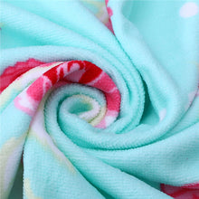 Load image into Gallery viewer, At The Beach Rose Print Shawl Towel