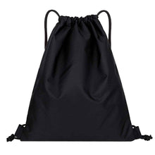 Load image into Gallery viewer, Solid Zip Drawstring Beach Bag