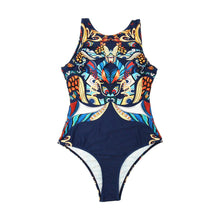 Load image into Gallery viewer, Tropical Goddess One-Piece Bathing Suit