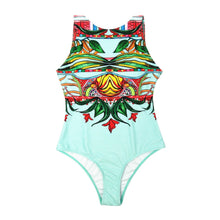 Load image into Gallery viewer, Tropical Goddess One-Piece Bathing Suit