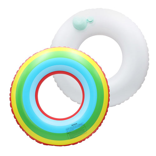 Self-Inflatable Donut Beach & Pool Float