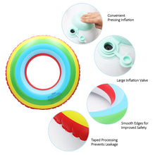 Load image into Gallery viewer, Self-Inflatable Donut Beach &amp; Pool Float