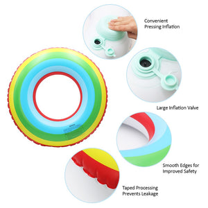 Self-Inflatable Donut Beach & Pool Float