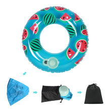 Load image into Gallery viewer, Self-Inflatable Donut Beach &amp; Pool Float